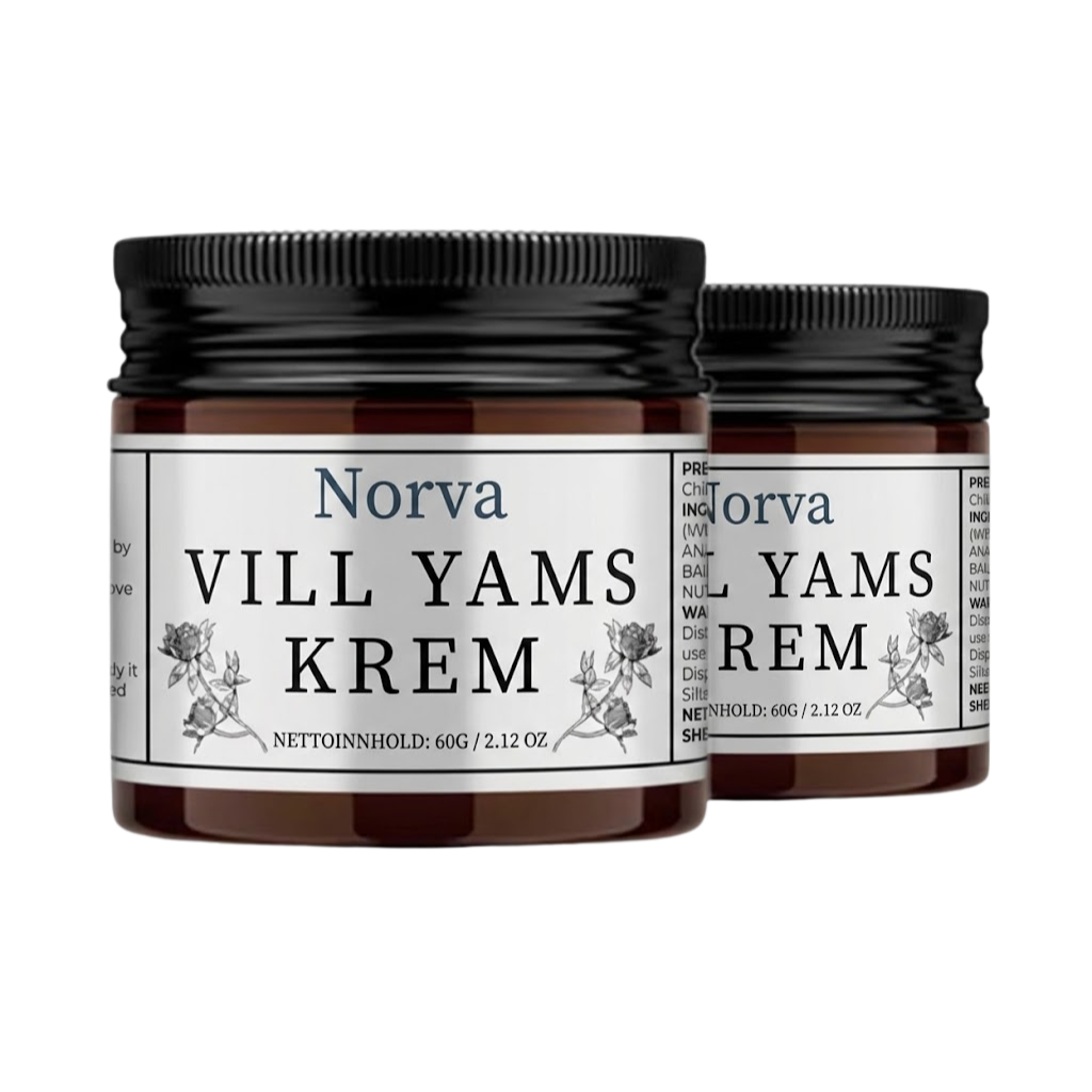 Norva Wild Yam-krem for hormonbalansen