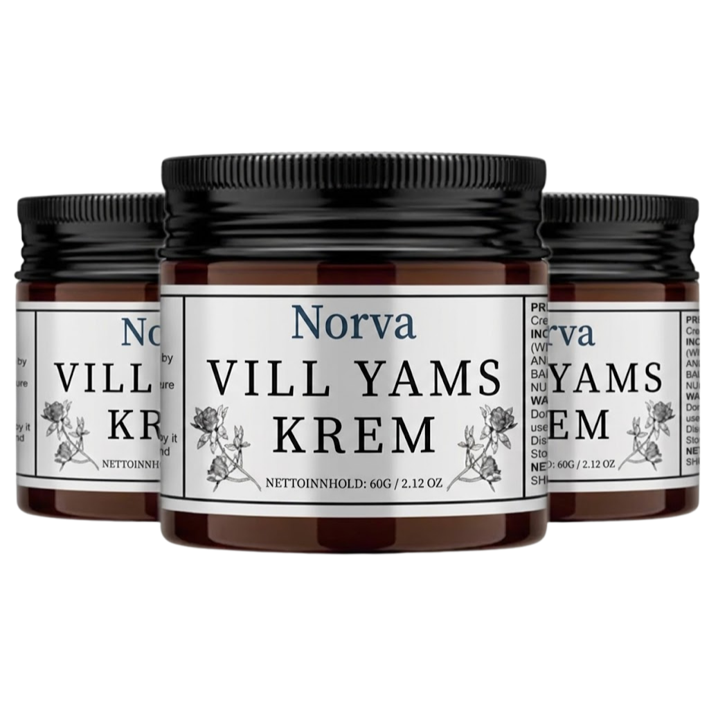 Norva Wild Yam-krem for hormonbalansen