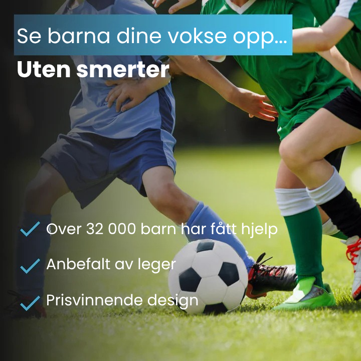 Norva™ – Ortopediske såler for barn og ungdom